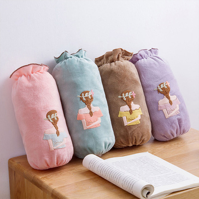 绒布袖套厨房女士防污护袖